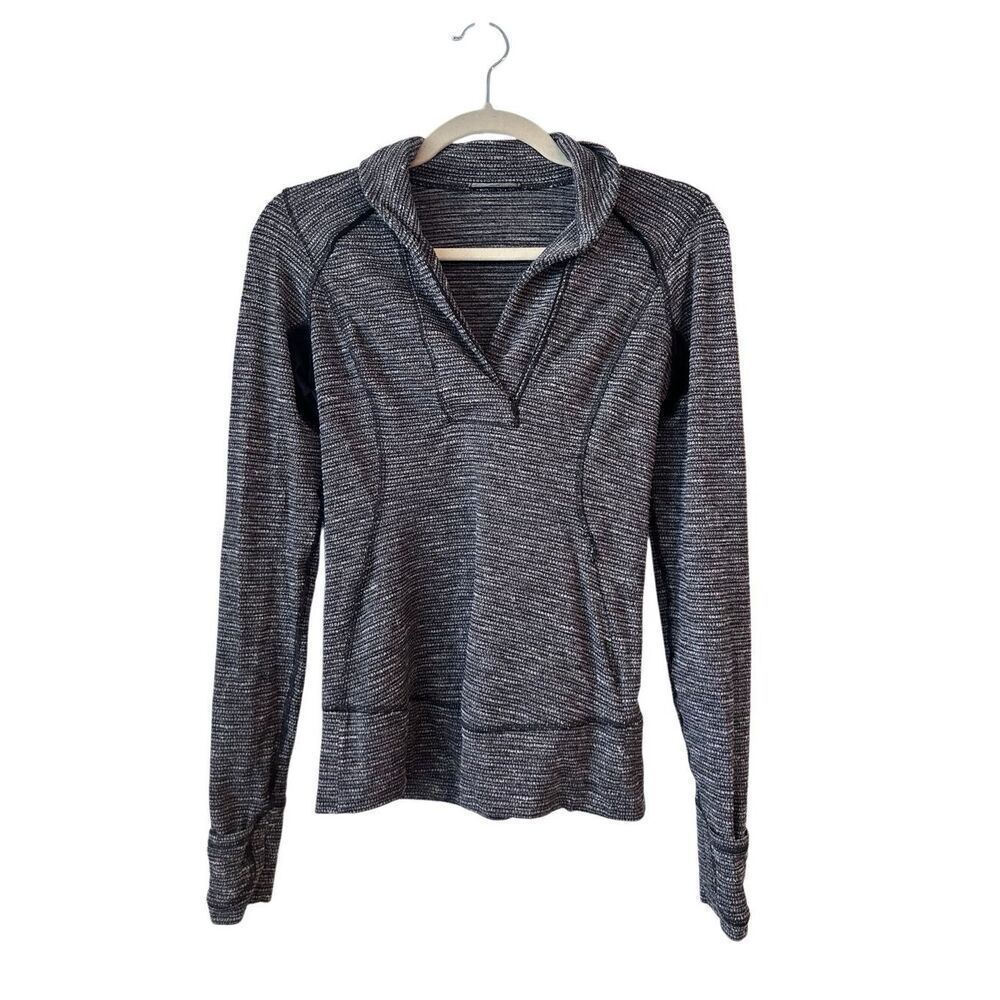 Lululemon Think Fast Pullover Size 4 - Picture 2 of 10